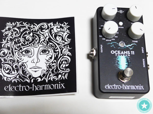 今流行りのネオソウルギターのサウンドつくりにもぴったり⁉新しくなったエレクトロ・ハーモニックス社のリバーブ『Oceans 11』をご紹介したブログ記事の画像5枚目