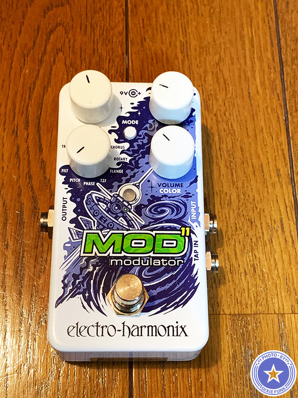 トレモロにコーラスにフランジャーやフェイザーとしても使える便利なギターエフェクター！エレクトロ・ハーモニックス社のデジタルモジュレーター『MOD 11』をご紹介したブログ記事の画像5枚目