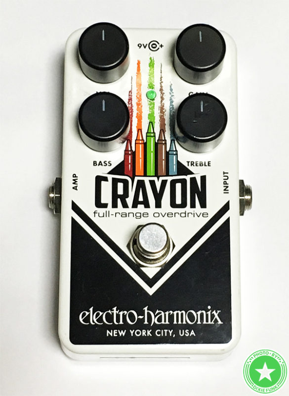 エレクトロ・ハーモニクスの『CRAYON』をご紹介したブログ記事の写真1枚目