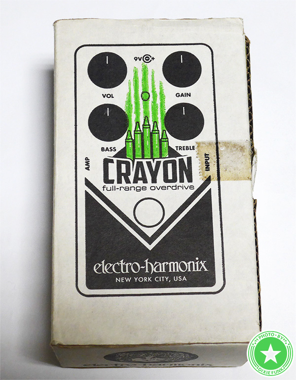 エレクトロ・ハーモニクスの『CRAYON』をご紹介したブログ記事の写真2枚目