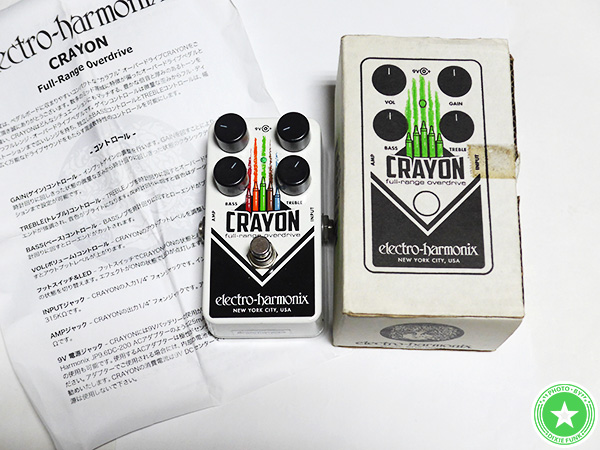 エレクトロ・ハーモニクスの『CRAYON』をご紹介したブログ記事の写真4枚目