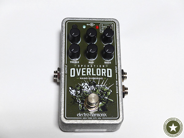 エレハモの近代的なオーバードライブ /ディストーション・ペダル『Nano Operation Overlord』をご紹介したブログ記事の写真7枚目