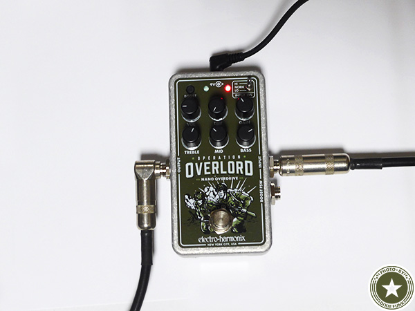 エレハモの近代的なオーバードライブ /ディストーション・ペダル『Nano Operation Overlord』をご紹介したブログ記事の写真8枚目