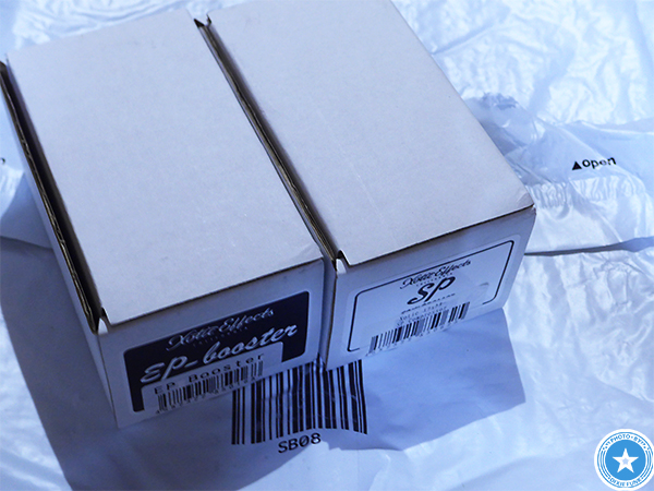 Xoticの高品質なエフェクター『EP-ブースター』と『SP-コンプレッサー』をご紹介したブログ記事の写真3枚目