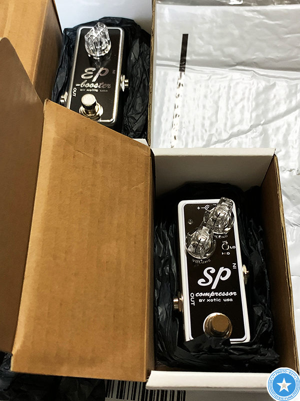 Xoticの高品質なエフェクター『EP-ブースター』と『SP-コンプレッサー』をご紹介したブログ記事の写真4枚目