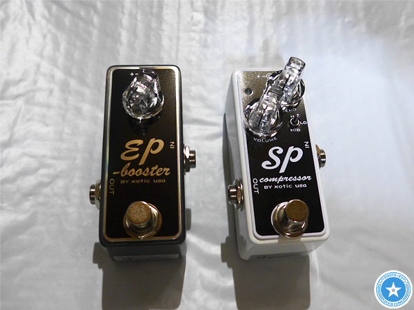 Xoticの高品質なエフェクター『EP-ブースター』と『SP-コンプレッサー』をご紹介したブログ記事の写真5枚目