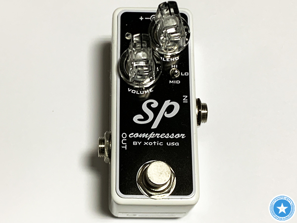 Xoticの高品質なエフェクター『EP-ブースター』と『SP-コンプレッサー』をご紹介したブログ記事の写真7枚目
