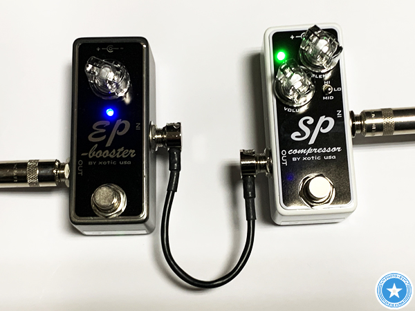 Xoticの高品質なエフェクター『EP-ブースター』と『SP-コンプレッサー』をご紹介したブログ記事の写真11枚目