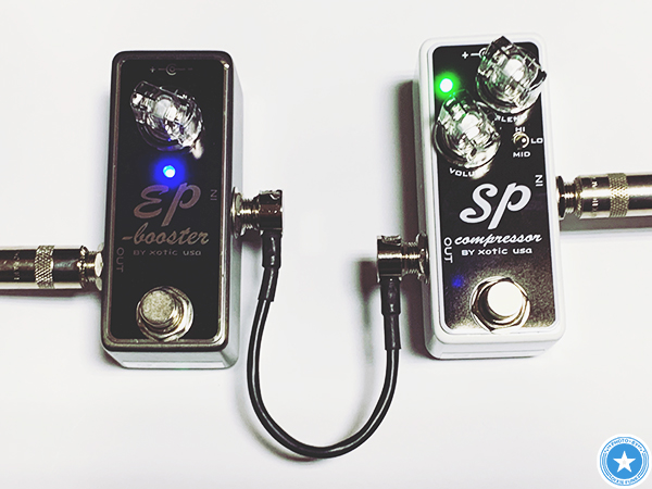 Xoticの高品質なエフェクター『EP-ブースター』と『SP-コンプレッサー』をご紹介したブログ記事の写真13枚目