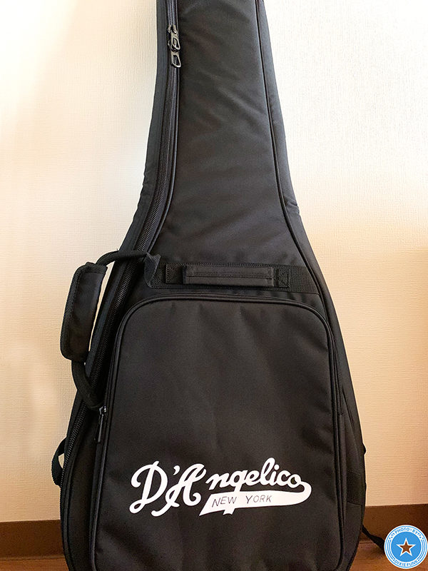 プレゼント企画で当選したD’Angelico（ディアンジェリコ）のギグバックの写真3枚目