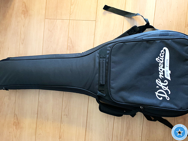 プレゼント企画で当選したD’Angelico（ディアンジェリコ）のギグバックの写真9枚目