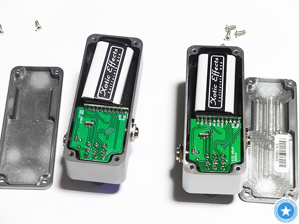 2台同時購入した『One Control』の空間系エフェクター『PRUSSIAN BLUE REVERB』と『SEA TURQUOISE DELAY』をご紹介したブログ記事の写真9枚目