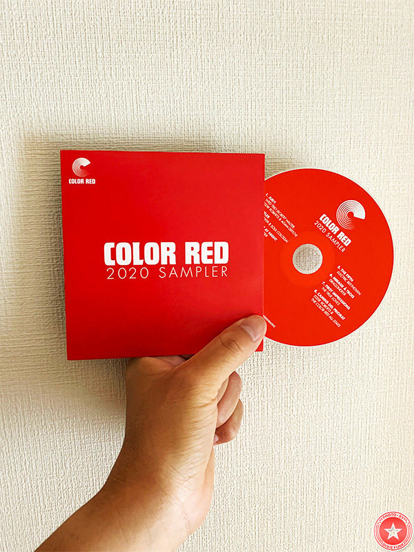 サンプルCD『COLOR RED 2020 SAMPLER』の写真2枚目