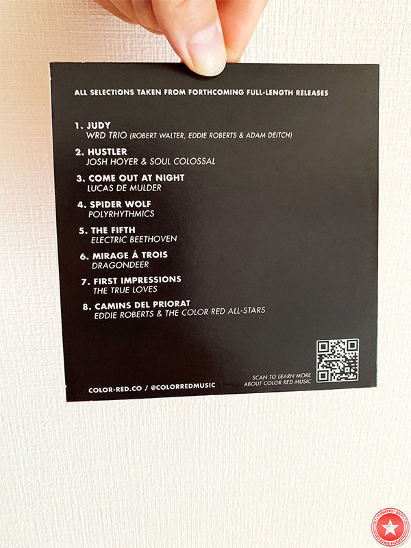 サンプルCD『COLOR RED 2020 SAMPLER』の写真3枚目